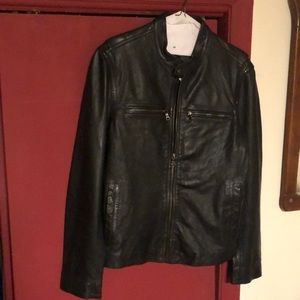 Banana Republic Leather Jacket (men’s M)